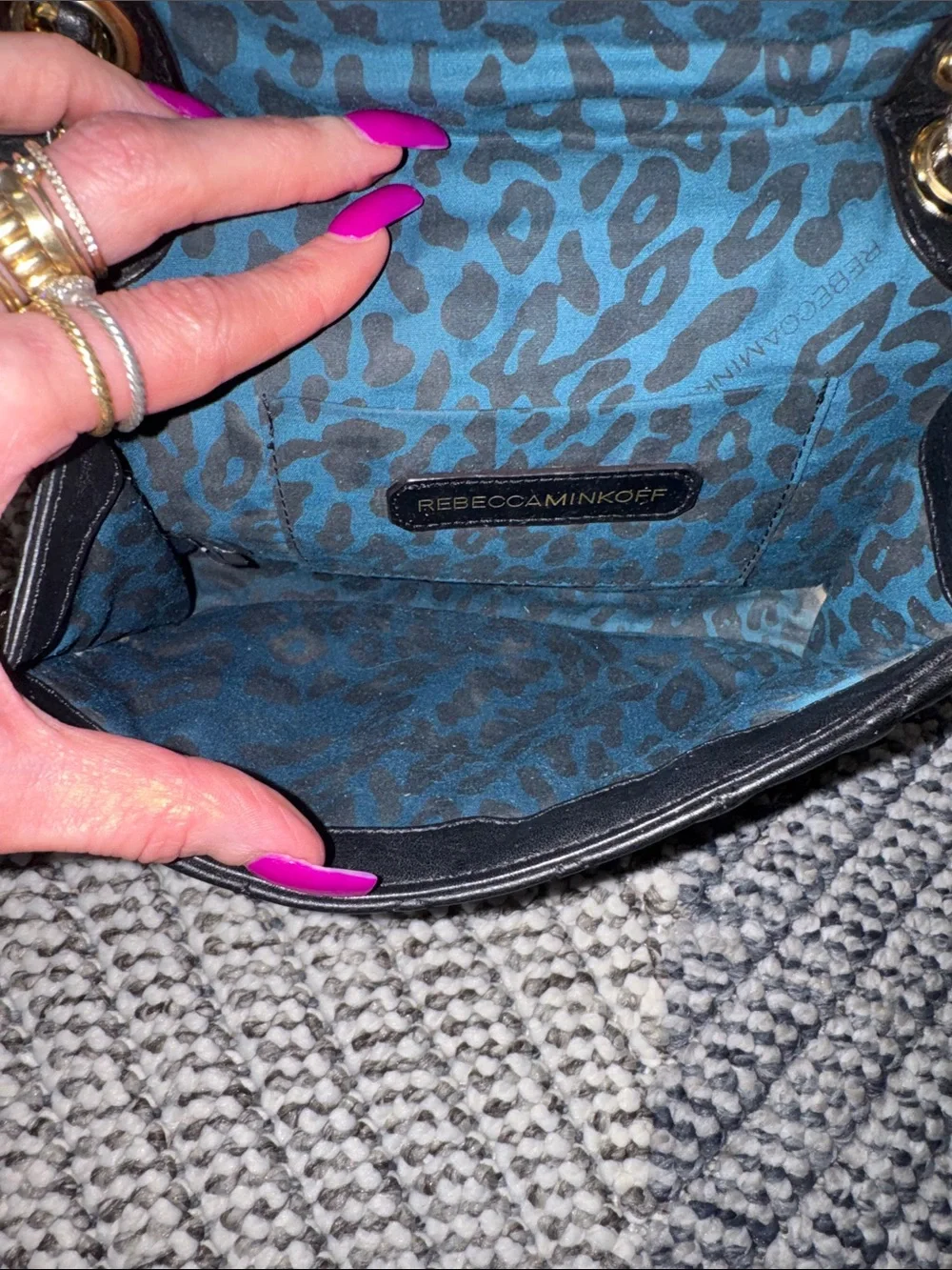 🖤 Rebecca Minkoff — Quilted Affair Mini with Studs 🖤